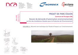PROJET DE PARC ÉOLIEN Commune De Thurageau (86) Dossier De Demande D’Autorisation Environnementale Mars 2020