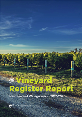 Vineyard Register Report 2017-2020