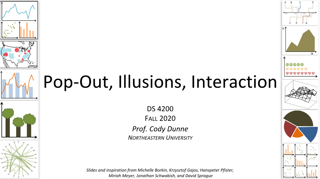Pop-Out, Illusions, Interaction