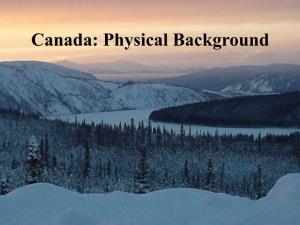 Canada: Physical Background