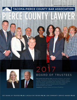 Tacoma-Pierce County Bar Association Pierce County Lawyer