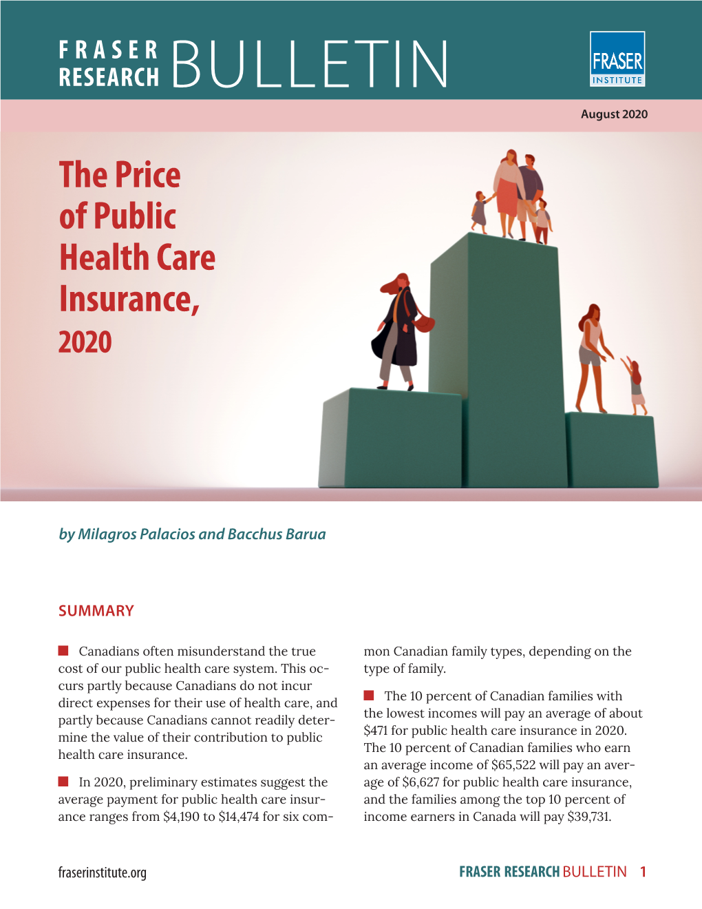 The Price of Public Health Care Insurance 2020