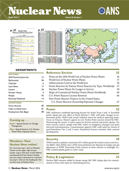 Reference Section 35 Power 22 Security 29 Policy & Legislation 33