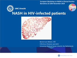NASH in HIV-Infected Patients