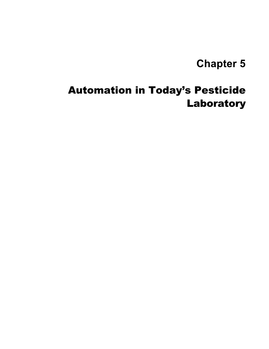 Pesticide Residues in Food: Technologies for Detection (Part 7