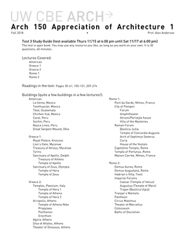 Study Guide (Test Available Thurs 11/15 at 6:00 Pm Until Sat 11/17 at 6:00 Pm) the Test Is Open Book