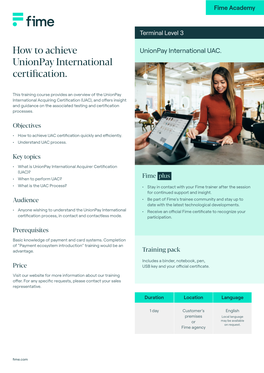 How to Achieve Unionpay International Certification