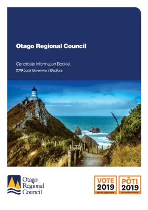 2 MB Otago Regional Council Candidate Handbook 2019 Download