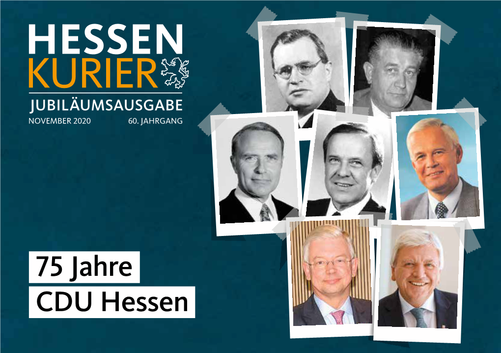 CDU Hessen 75 Jahre