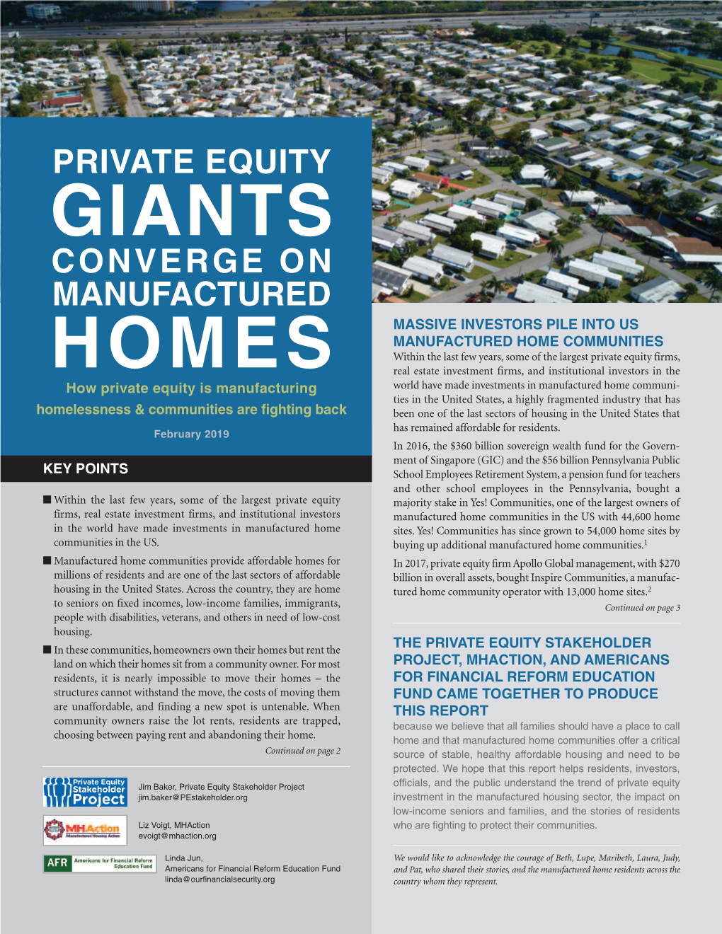 Private Equity Giants Converge on Manufactured Homes