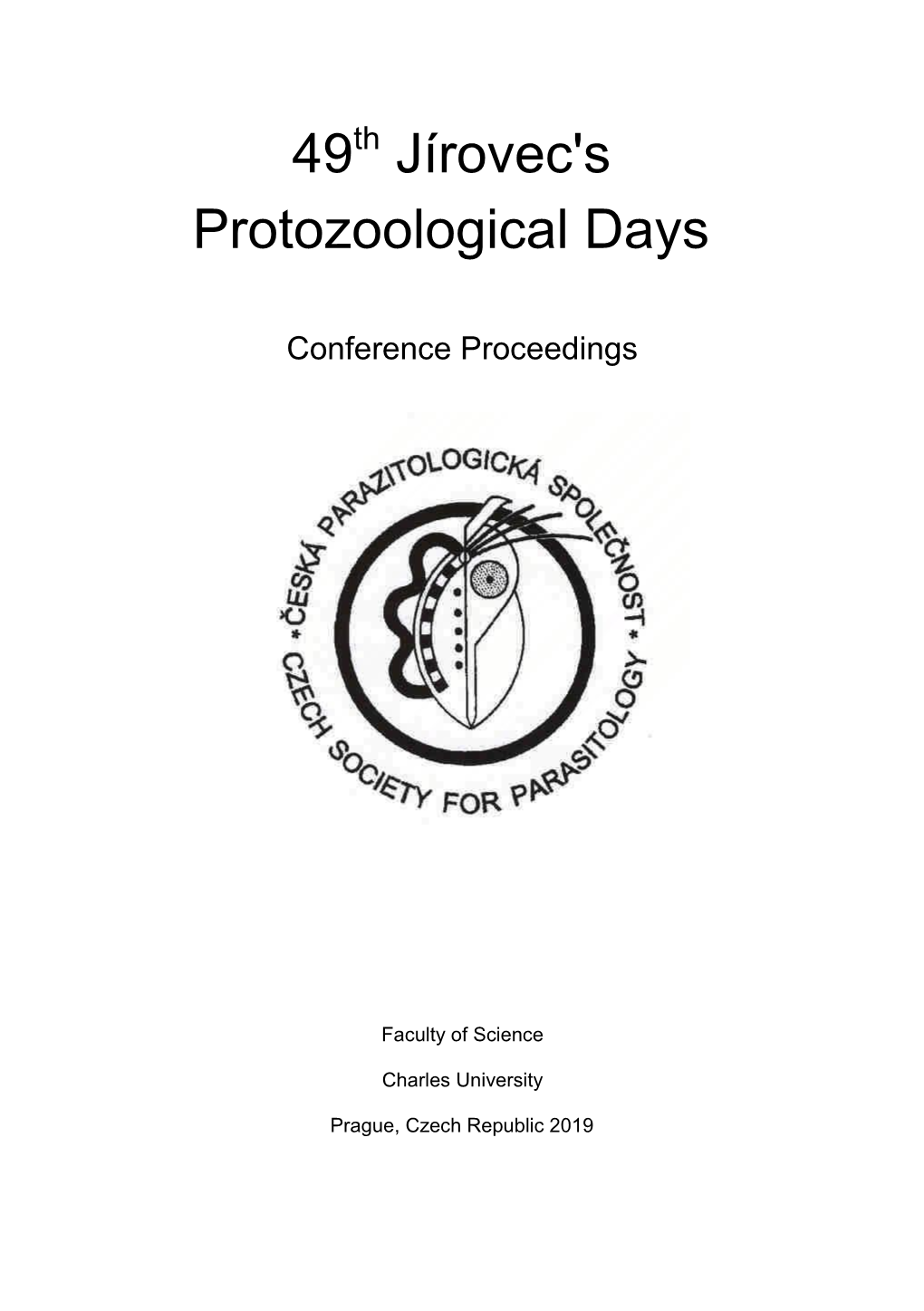 49Th Jírovec's Protozoological Days