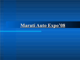 Maruti Auto Expo