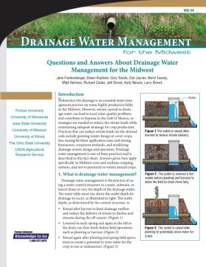 Drainage Water Management for the Midwest