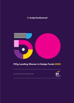 Fifty Leading Women in Hedge Funds 2020