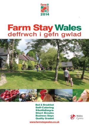 Farm Stay Wales Deffrwch I Gefn Gwlad
