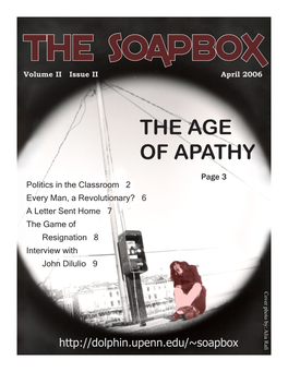 The Age of Apathy