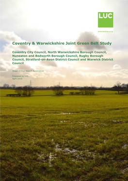 Coventry & Warwickshire Joint Green Belt Study