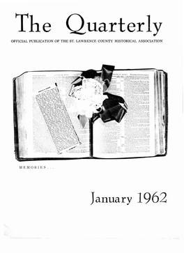 The Quarter OFFICIAL PUBLICATION of the ST
