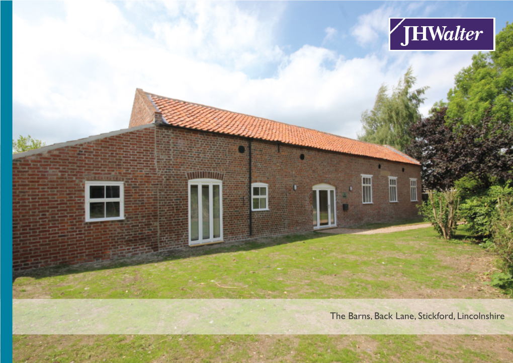 The Barns, Back Lane, Stickford, Lincolnshire