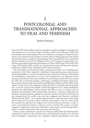 2 Postcolonial and Transnational Approaches to Film and Feminism