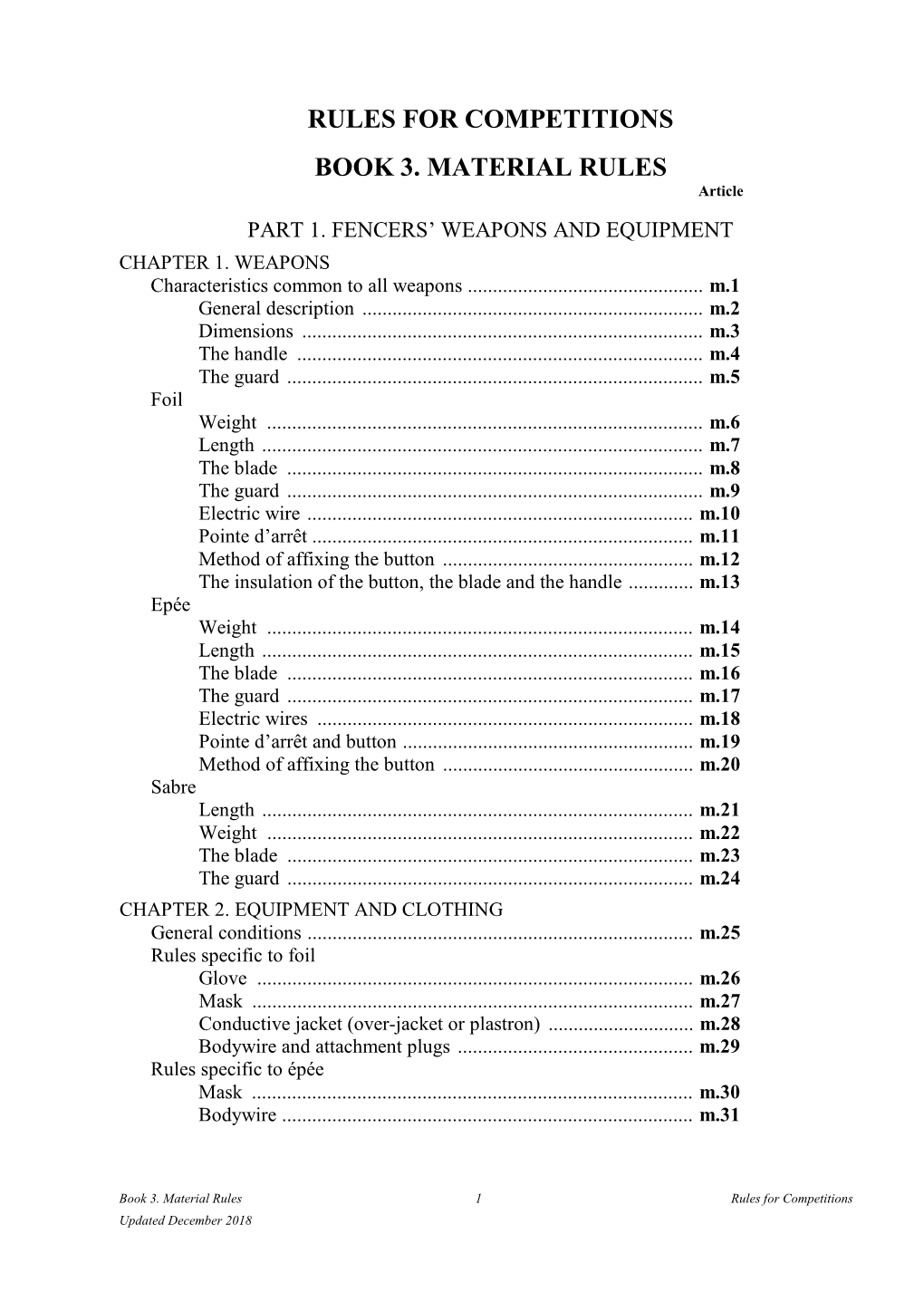 Fencing-Rules-For-Competition-Material