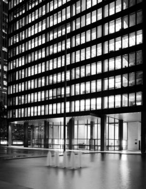 The Seagram Building, Designed by Mies Van Der Rohe, Continues To