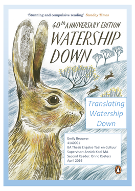 Translating Watership Down