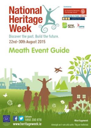 Heritage Week 2015: Introduction Discover the Past