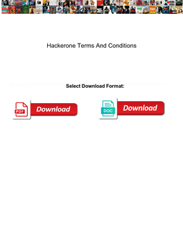 Hackerone Terms and Conditions
