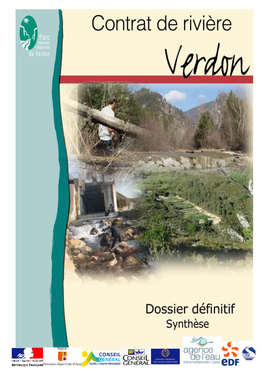 Contrat De Rivière Verdon – Synthèse / Parc Naturel Régional Du Verdon / 2008 - 1 - SSSSSSOOOOOOMMMMMMMMMMMMAAAAAAIIIIIIRRRRRREEEEEE