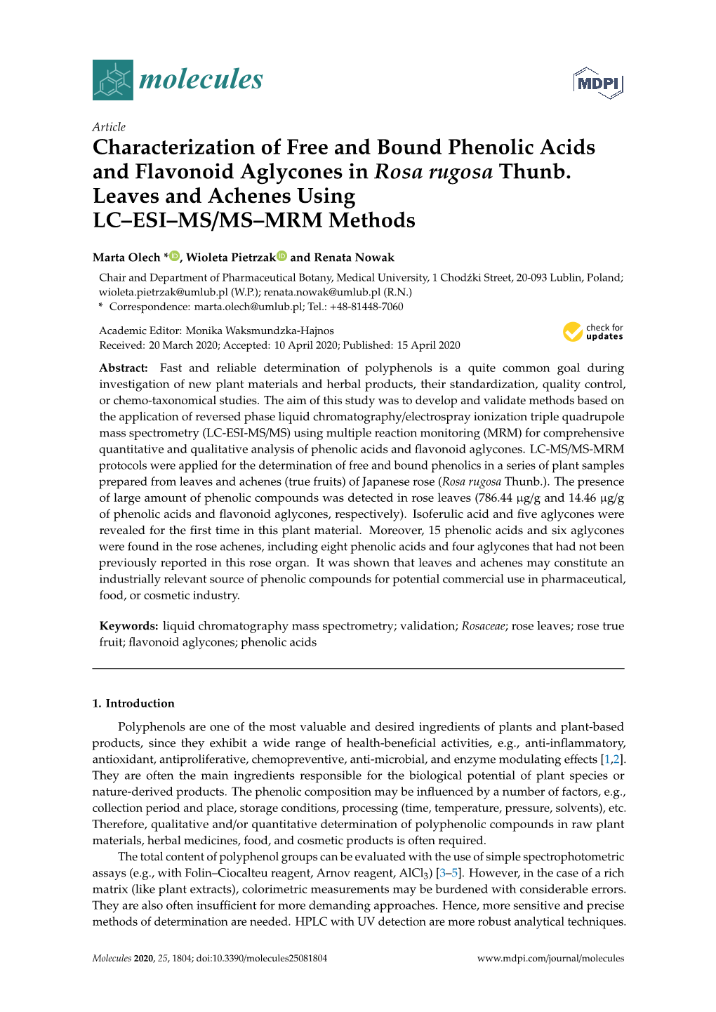 Downloads/ Drugs/Guidances/Ucm070107.Pdf (Accessed on 12 April 2020)