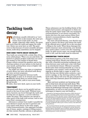 Tackling Tooth Decay