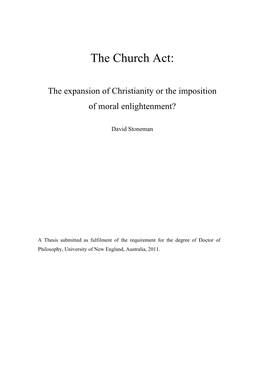 The Church Act