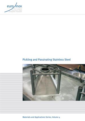 Pickling and Passivating Stainless Steel