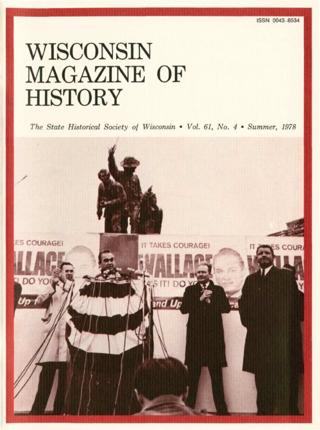 Wisconsin Magazine of History