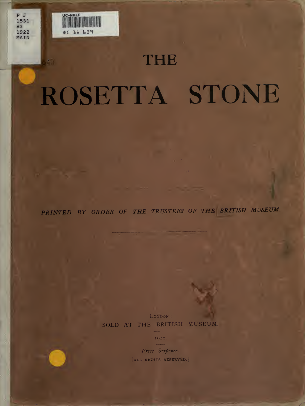 The Rosetta Stone