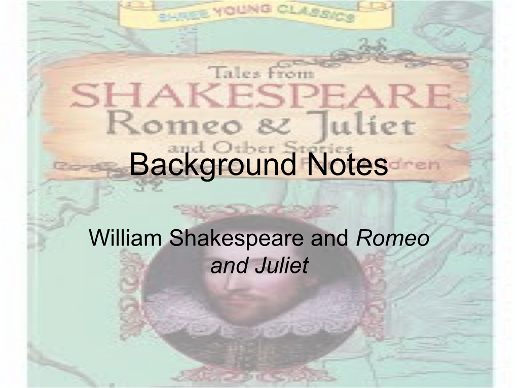 Background Notes