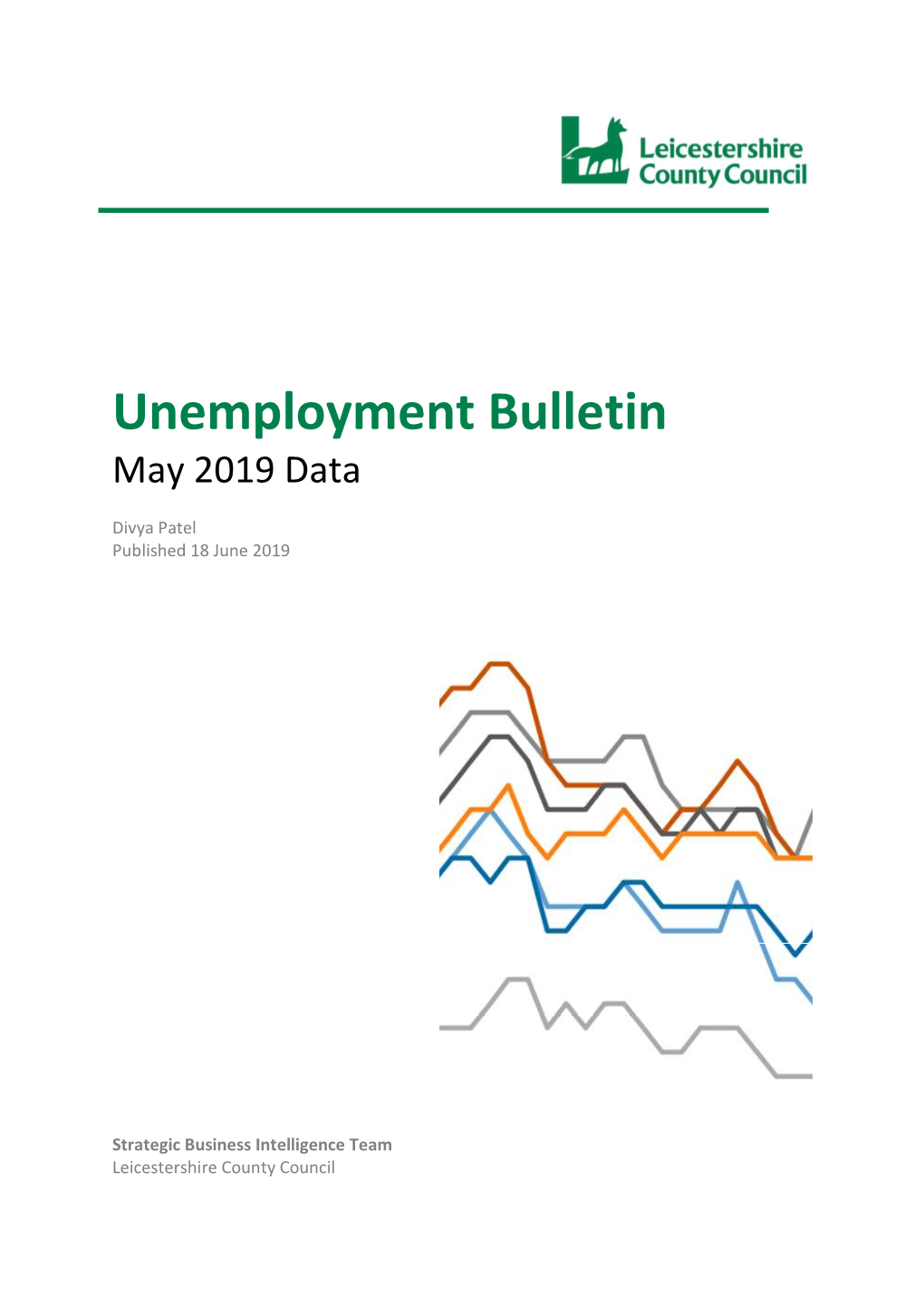 Unemployment Bulletin May 2019 Data