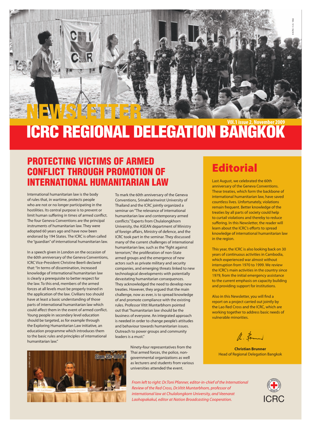 ICRC Regional Delegation Bangkok – Newsletter