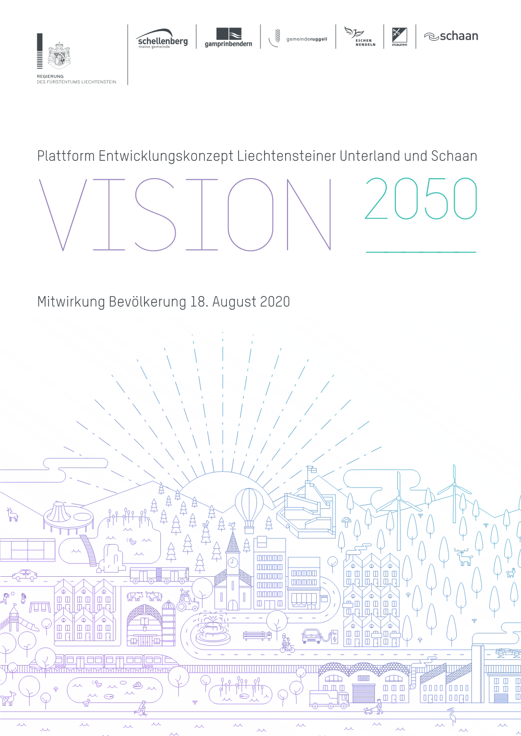 Plattform Entwicklungskonzept Liechtensteiner Unterland Und Schaan VISION 2050 Mitwirkung Bevölkerung 18