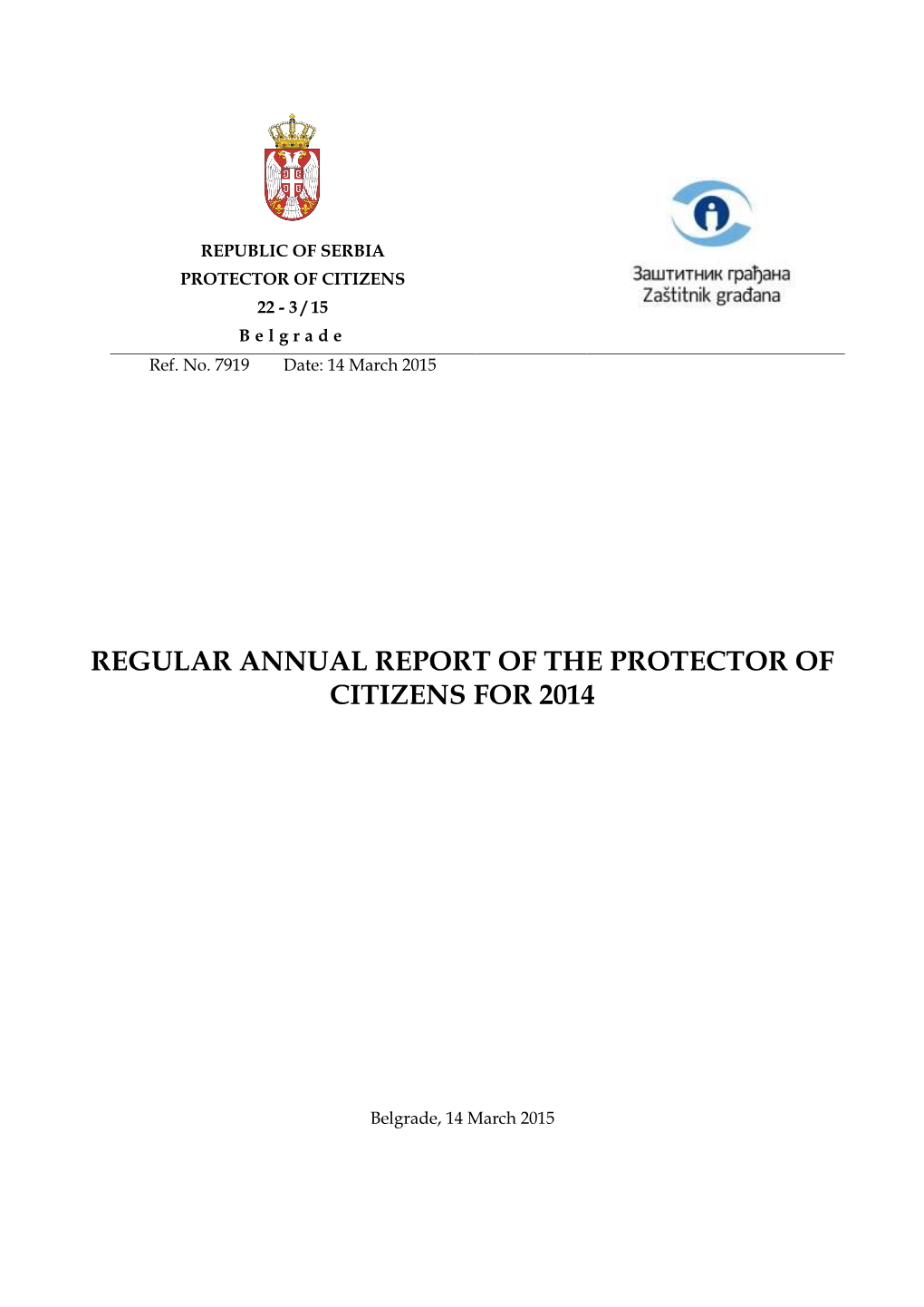 Annual Report 2014