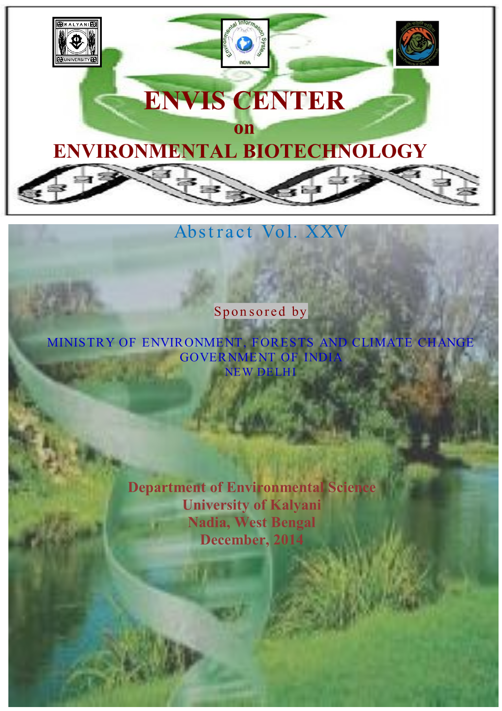 ENVIS CENTER on ENVIRONMENTAL BIOTECHNOLOGY