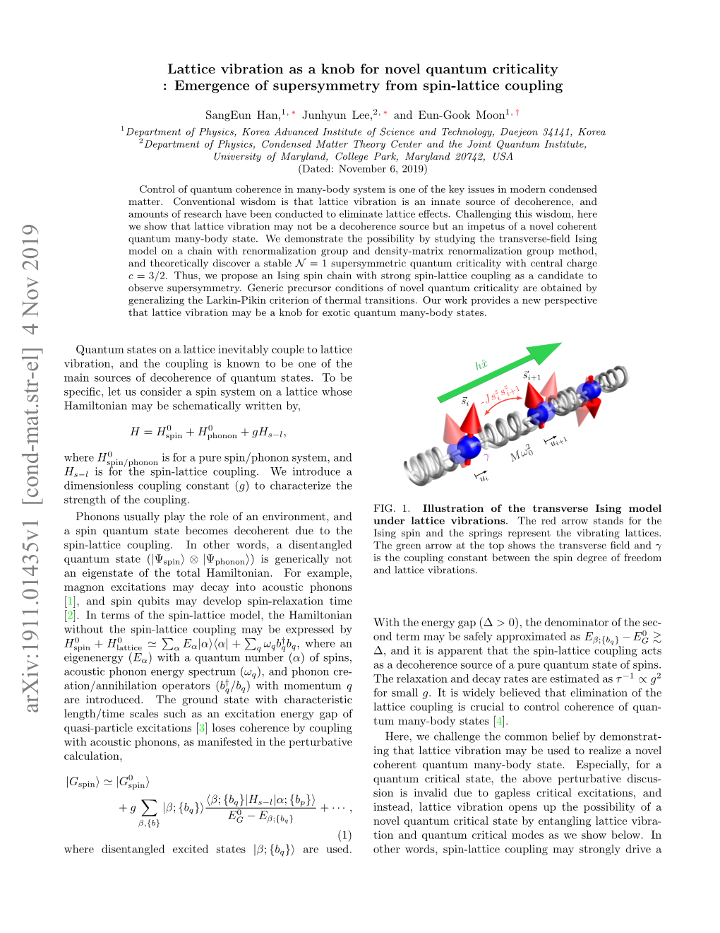 Lattice Vibration As a Knob for Novel Quantum Criticality: Emergence Of