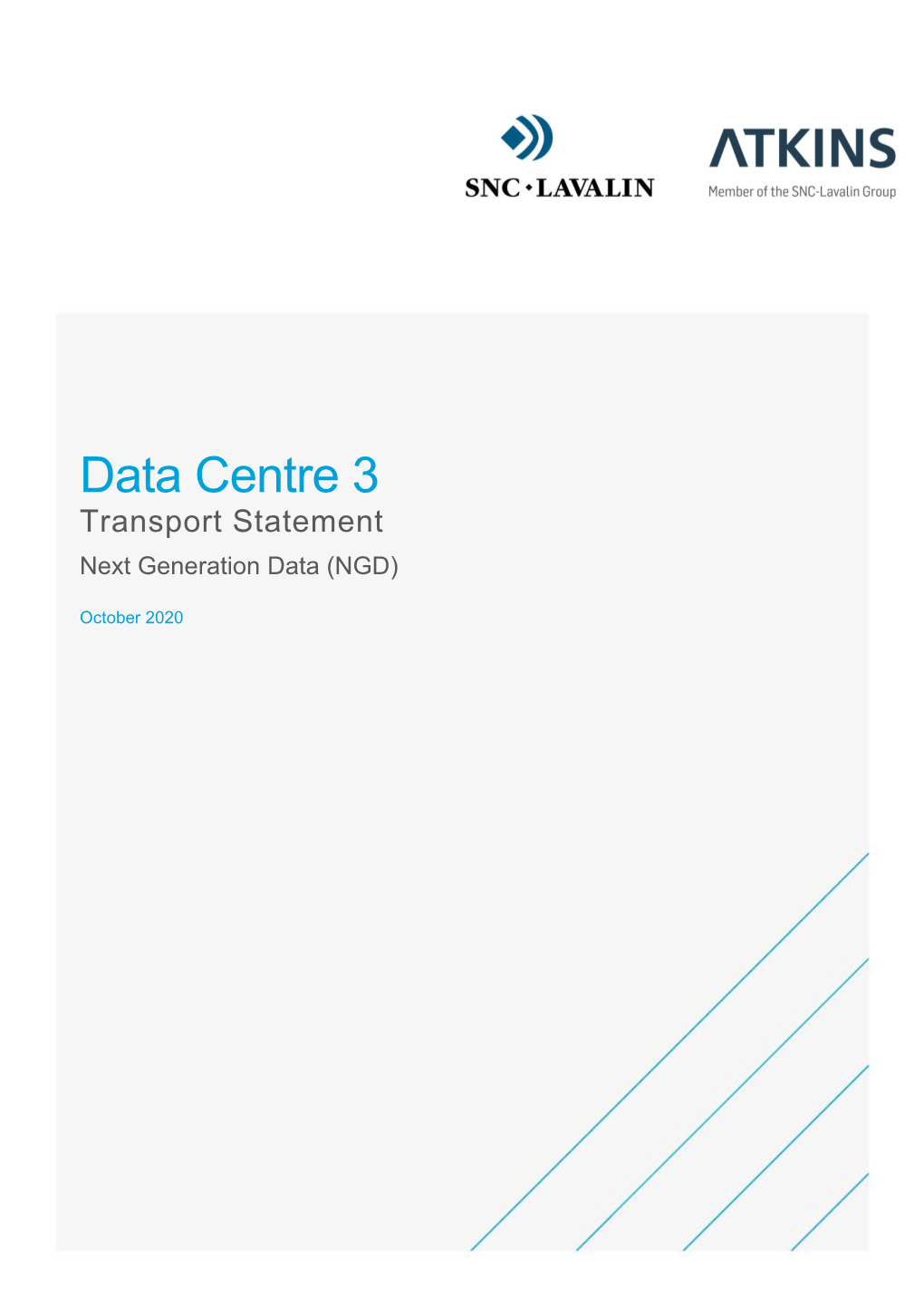 Transport Statement Next Generation Data (NGD)