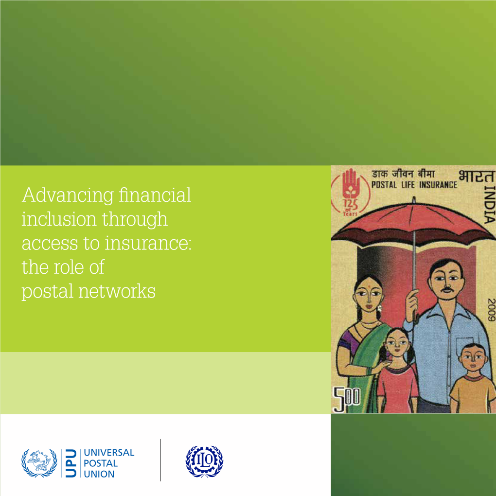 Advancing Financial Inclusion Through Access to Insurance: the Role Of