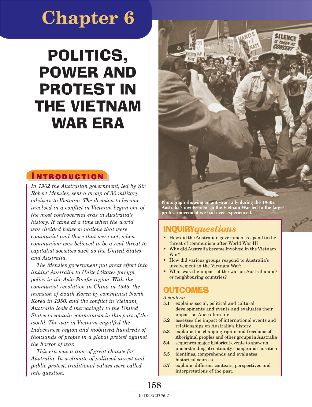 Politics, Power and Protest in the Vietnam War Era