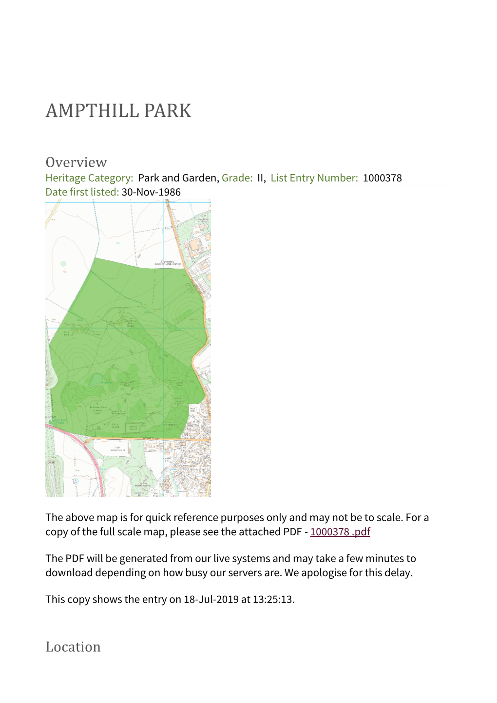 Ampthill Park