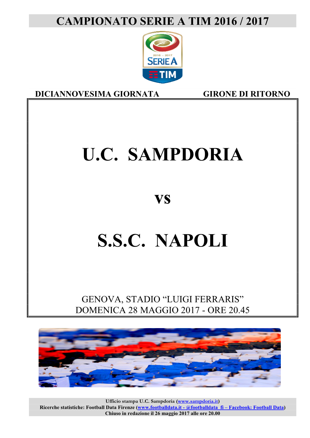 Sampdoria-Napoli