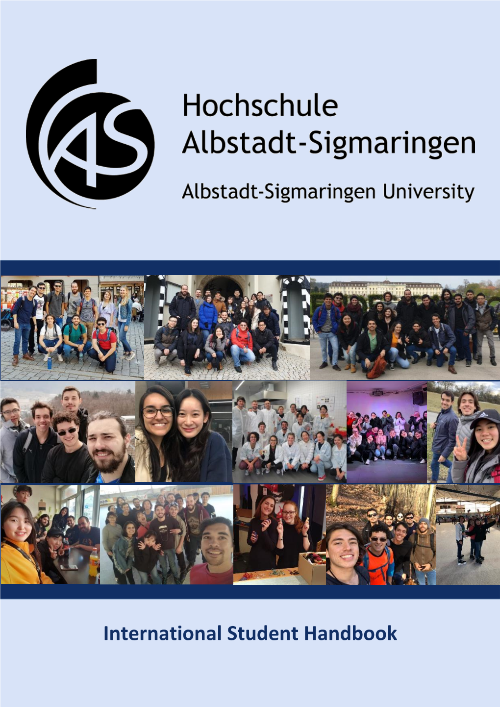 International Student Handbook International Student Handbook Albstadt-Sigmaringen University