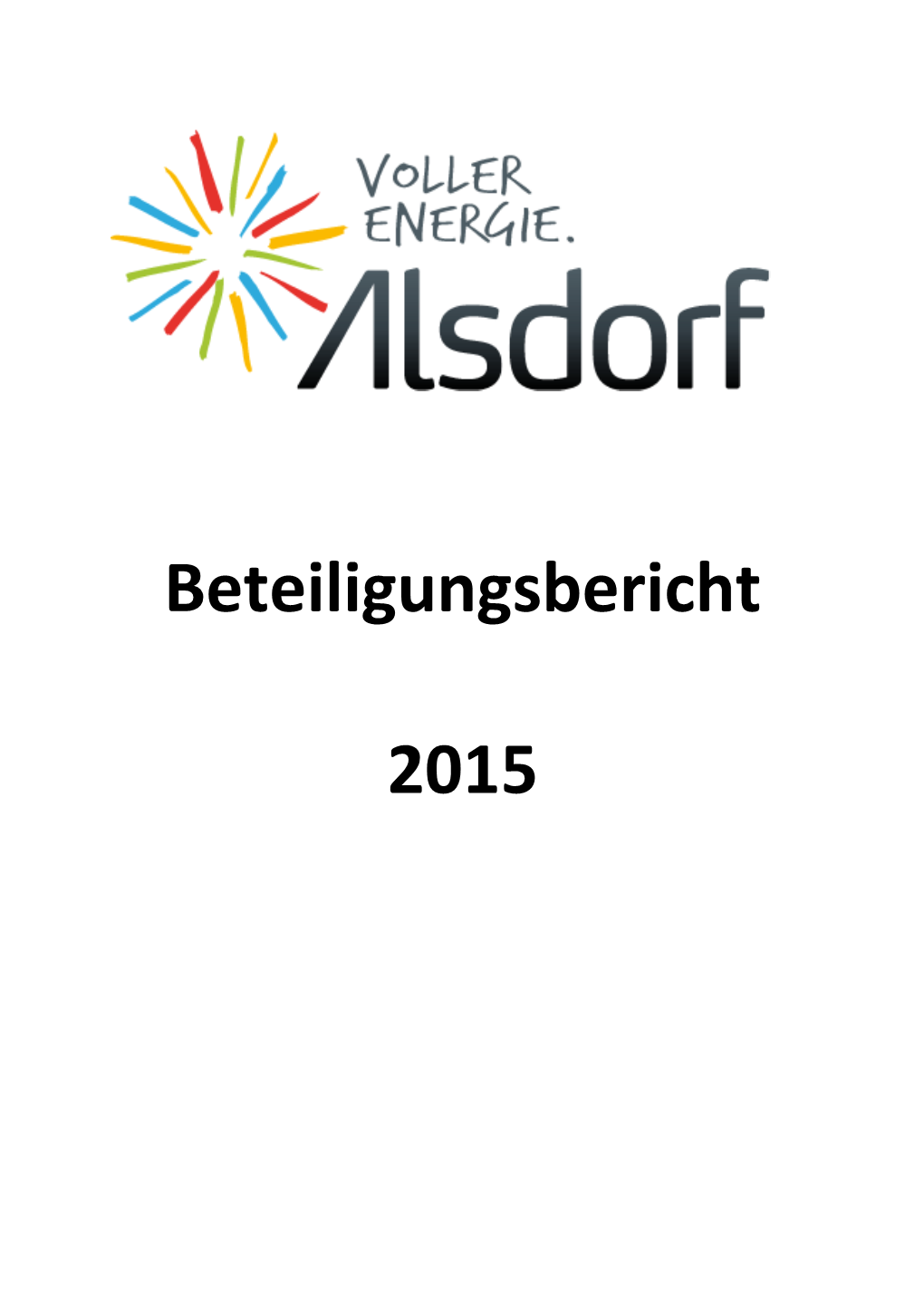 Beteiligungsbericht 2015